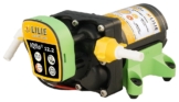 Lilie IQflo Membranpumpe 12 V Wasserpumpe WeißGELB 12,2 l/min. 2,5 bar