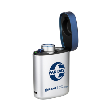 Olight Baton 3 Aufladbare Taschenlampe Kit-Silber oder weiß
