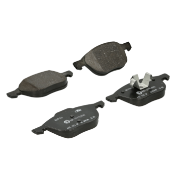 Bremsbelagsatz, Scheibenbremse | ATE, Breite 1: 155,1 mm, Dicke/Stärke: 18,1 mm Höhe 1: 62,4 mm