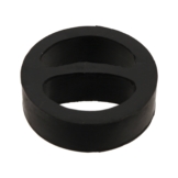 Halter, Abgasanlage | Febi Bilstein, Außendurchmesser: 62 mm, Material: Gummi für OE-Nummer: 18 21 1 105 677