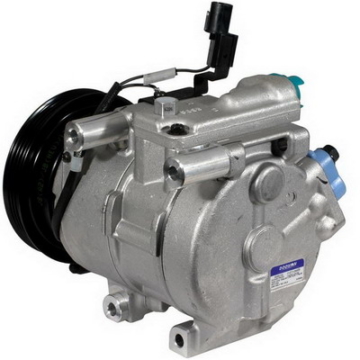 Kompressor, Klimaanlage | Meat & Doria, Anschlusstechnik: FLANGIA, Riemenscheiben-Ø: 120 mm Rippenanzahl: 4