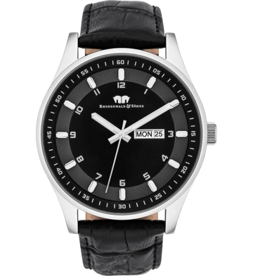 Rhodenwald & Söhne, Armband-Uhr Couragian in schwarz, Uhren für Herren