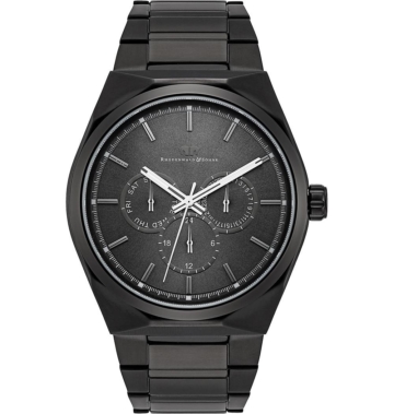 Rhodenwald & Söhne, Armband-Uhr Multifunktionen Cooledge in schwarz, Uhren für Herren