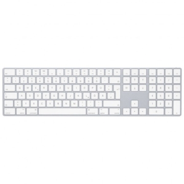 Apple Magic Keyboard (mit Ziffernblock) - Funktastatur - Silber