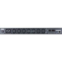 PDU 7x C13, 1xC19 1U PE5208, KVM-Switch