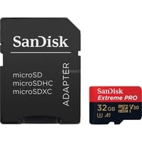 Extreme PRO microSDHC 32 GB, Speicherkarte
