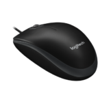 Logitech B100 - Kabelmaus - schwarz
