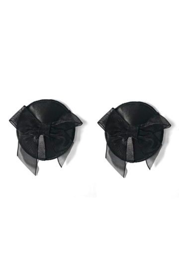 Satin Pasties mit Schleifchen