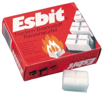 16 Stück Esbit Brennstofftabletten á 5g 0,31€/Stück