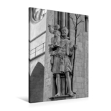 Premium Textil-Leinwand 60 cm x 90 cm hoch Christopherusstatue [4056502279709]