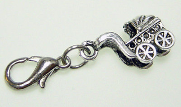 Charms Anhänger Kinderwagen