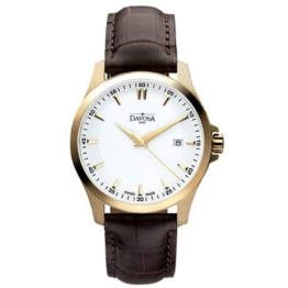 Davosa Classic Classic Herrenuhr in Braun 16246715