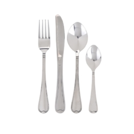 Excellent Houseware Besteckset Classic - 16 Teile - Silber