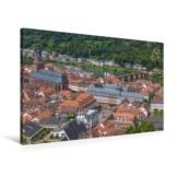 Premium Textil-Leinwand 90 cm x 60 cm quer Heidelberg am Neckar [4059477130648]