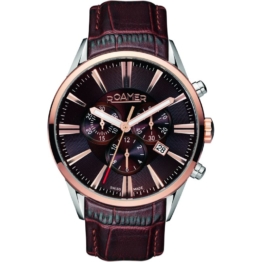 Roamer Superior Herrenchronograph in Braun 508837416505