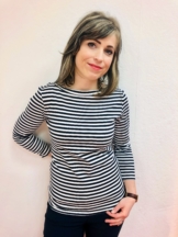 Street One Langarmshirt Printed Stripe