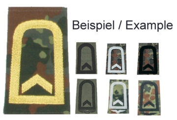 1 Paar Feldwebel Rangschlaufe 2,25€/Stück