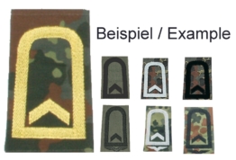 1 Paar Feldwebel Rangschlaufe 2,25€/Stück