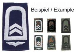 1 Paar Oberfeldwebel Rangschlaufe 3,48€/Stück