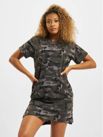 DEF Frauen Kleid Elin in camouflage