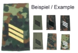 1 Paar Hauptgefreiter Rangschlaufe 2,48€/Stück