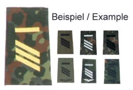 1 Paar Hauptgefreiter UA Rangschlaufe 1,48€/Stück