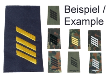 1 Paar Stabsgefreiter Rangschlaufe 2,48€/Stück