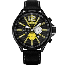 Holler Psychedelic Herrenchronograph in Schwarz HLW2280-7