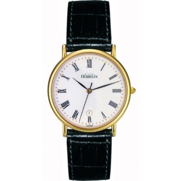 Michel Herbelin Citadines Herrenuhr in Schwarz 12443/P01
