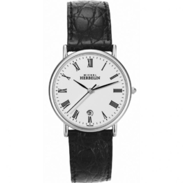 Michel Herbelin Citadines Herrenuhr in Schwarz 12443/S01