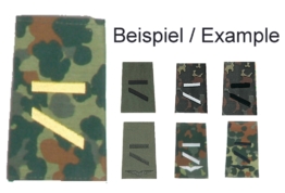 1 Paar Gefreiter UA Rangschlaufe 2,48€/Stück