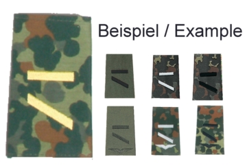 1 Paar Gefreiter UA Rangschlaufe 2,48€/Stück