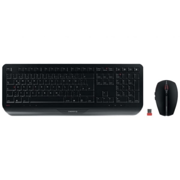 Cherry GENTIX DESKTOP - Tastatur und Maus Set - kabellos - Schwarz