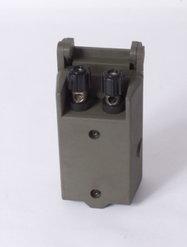 Kabelverbinder Racal Acoustics oliv gebr.