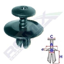 ROMIX Niet AUDI,BMW,MINI C10130 51481915964,51481915964