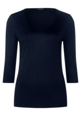 Street One Shirt Basic Pania navy