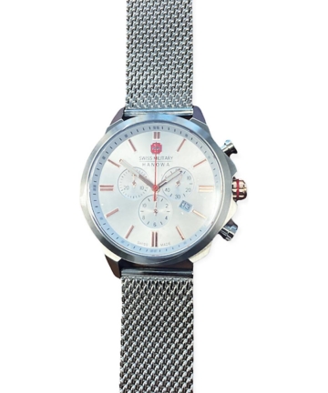 SWISS MILITARY HANOWA, Uhr "chrono Classic Ii" in silber, Uhren für Herren