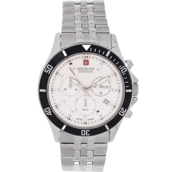 SWISS MILITARY HANOWA, Uhr "flagship Chrono Ii" in silber, Uhren für Herren