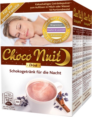 CHOCO NUIT Gute-Nacht-Schokogetränk Pulver