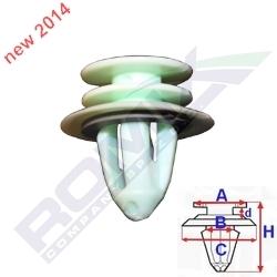 ROMIX Clip SKODA C60639 6Y0867260