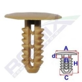 ROMIX Clip, Zier-/Schutzleiste  C60524