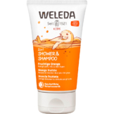 WELEDA Kids 2in1 Shower & Shampoo fruchtige Orange