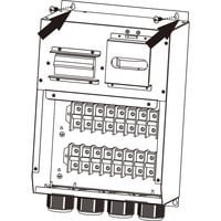 PowerWalker MBS Terminal block für 3/3 10K wall mount (63A), Schalter