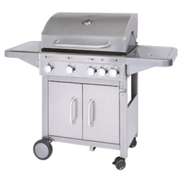ProfiCook Gasgrill PC-GG 1181 Edelstahl 4+1 Brennstellen