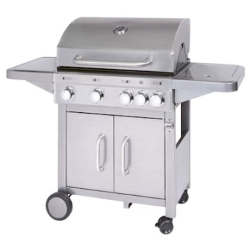 ProfiCook Gasgrill PC-GG 1181 Edelstahl 4+1 Brennstellen