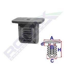 ROMIX Clip, Zier-/Schutzleiste  10914 357867646,357867646,357867646  357867646