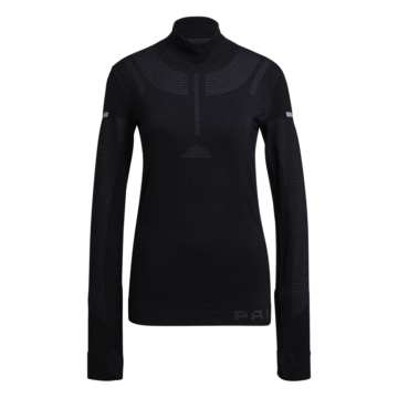 adidas Primeknit Longsleeve Damen - Schwarz, Größe L