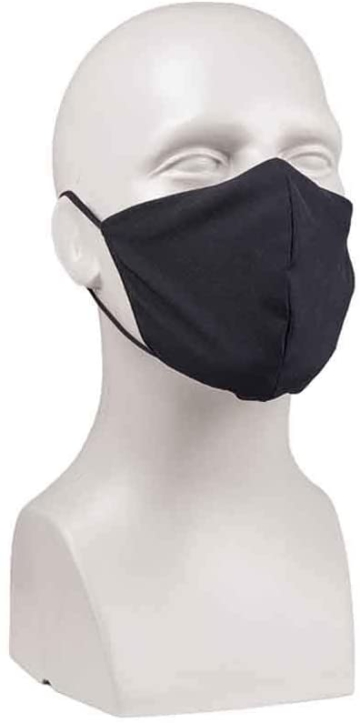 Mund- und Nasenmaske V-Shape PE/Elasthan schwarz Restposten