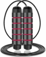 Professionelles Springseil mit Zusatzgewicht - Sport - Verstellbar - Beschwert - Rot - Erwachsene und Kinder - Springseil - Speedrope Konditionierung & Krafttraining - Heimübungen & Outdoor Fitness Artikel