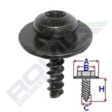 ROMIX Schraube VW,AUDI,SKODA C60460 N10354602,N10354602,N10354602  N10354602